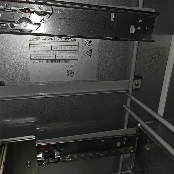 Scratch and Dent Beverage-Air UCRD36AHC-2 36" Undercounter Refrigerator with 2 Drawers