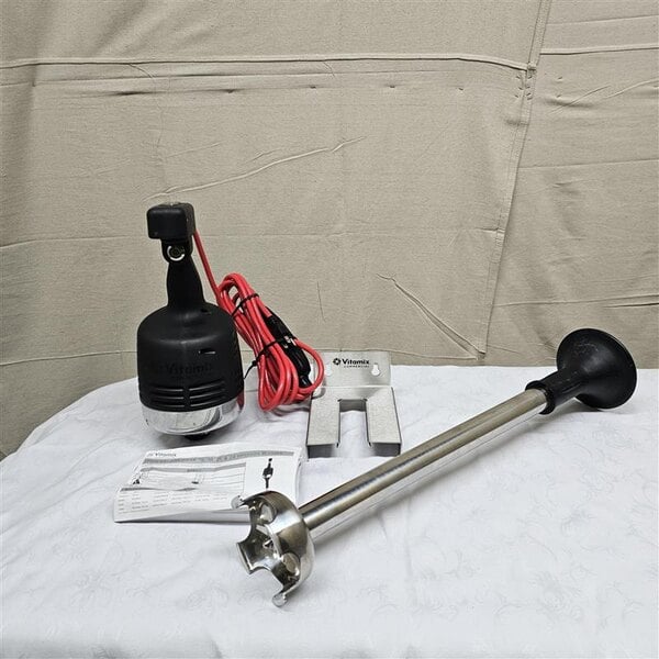 Scratch and Dent Vitamix 075072-ABAP Immersi-Prep 18" Electric Variable Speed Immersion Blender - 120V, 2 3/10
