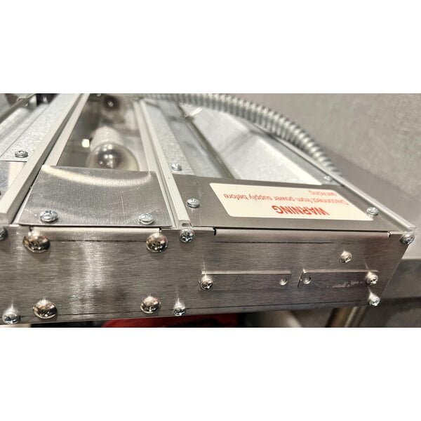 Scratch and Dent ServIt 54" Lighted Double Strip Warmer with Dual Toggle Controls - 120V, 2,160W