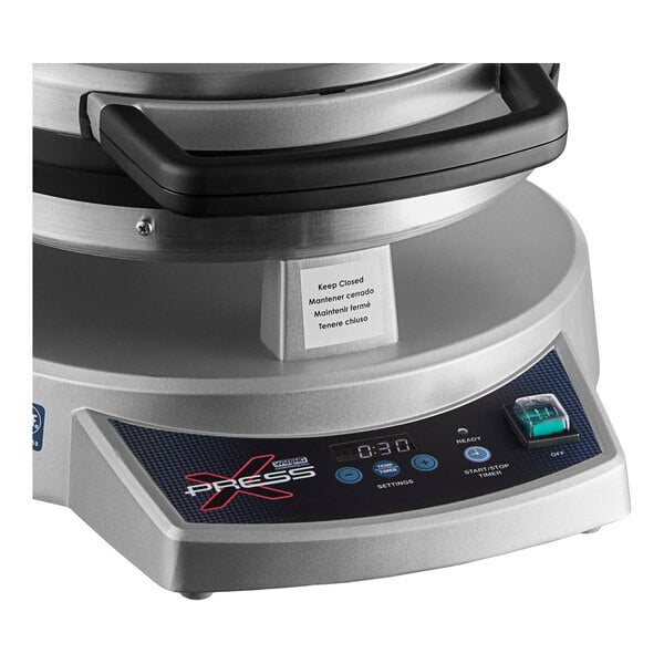 Scratch and Dent Waring XPress WSC300 13 1/2" Dual-Surface Multipurpose Aluminum Non-Stick Electric Cooktop - 120V, 1800W