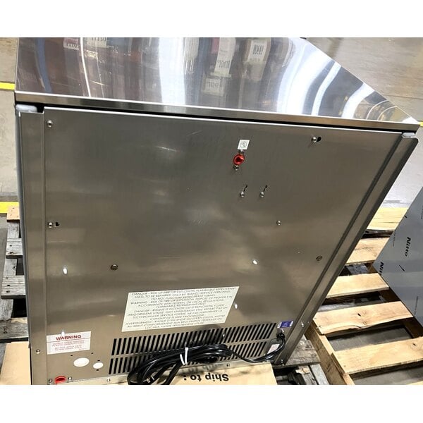 Scratch and Dent Ice-O-Matic CIMU300FA90 30 3/8" Air-Cooled Undercounter Full Dice Cube Ice Machine with 112 lb. Bin - 302 lb., 115V