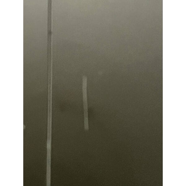 Scratch and Dent Avantco GDC-49-HC 53" Black Swing Glass Door Merchandiser Refrigerator with LED Lighting