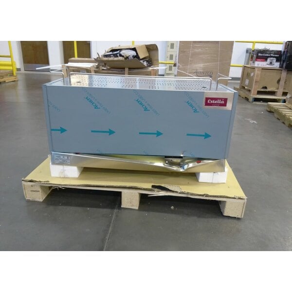 Scratch and Dent Estella Caffe ECEM3 Three Group Automatic Espresso Machine - 220-240V