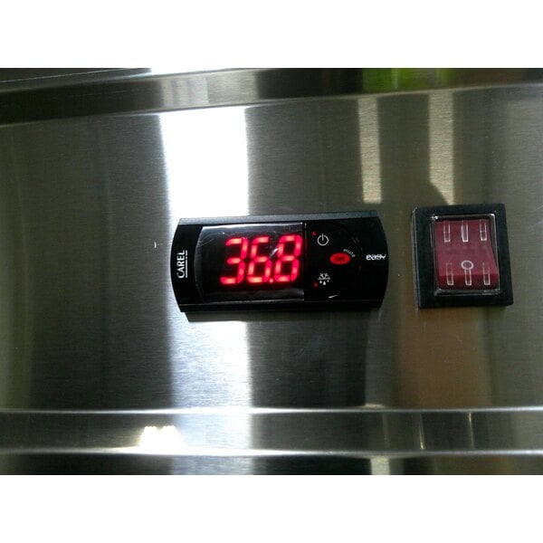 Scratch and Dent Avantco SS-2R-HC 54" Stainless Steel Solid Door Reach-In Refrigerator