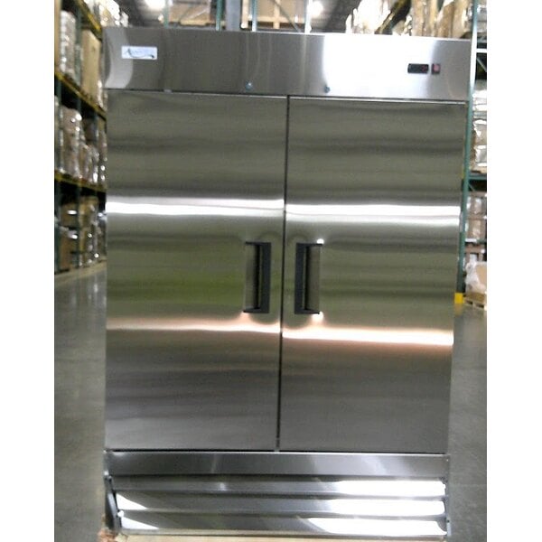 Scratch and Dent Avantco A-49R-HC 54" Solid Door Reach-In Refrigerator