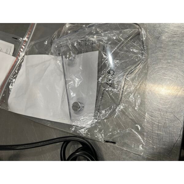 Scratch and Dent Backyard Pro SL109E Butcher Series 9" Manual Gravity Feed Meat Slicer - 120V