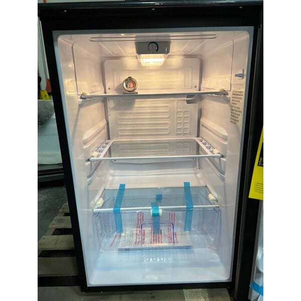 Scratch and Dent Danby DAR044A4BSLDD Designer 4.4 Cu. Ft. Stainless Steel Solid Door Reach-In Refrigerator