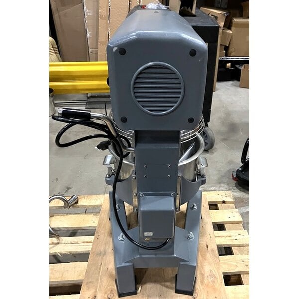 Scratch and Dent Ecoline by Hobart EMM20-1STD 20 Qt. Planetary Stand Mixer with Guard & Standard Accessories - 120V, 1 HP