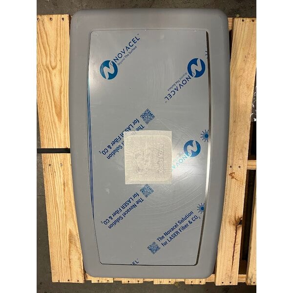 Scratch and Dent Koala Kare KB300-01SS Gray Horizontal Surface-Mounted Baby Changing Station with Stainless Steel Veneer