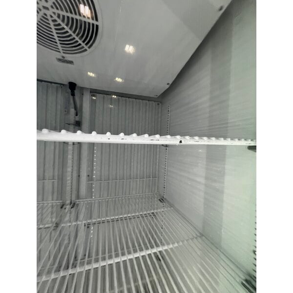 Scratch and Dent True GDM-35F-HC~TSL01 39 1/2" Black Glass Door Merchandiser Freezer with LED Lighting