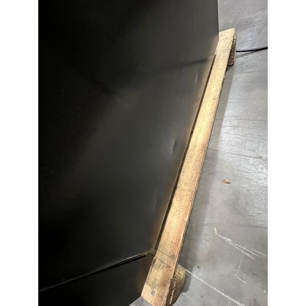 Scratch and Dent True GDM-35F-HC~TSL01 39 1/2" Black Glass Door Merchandiser Freezer with LED Lighting