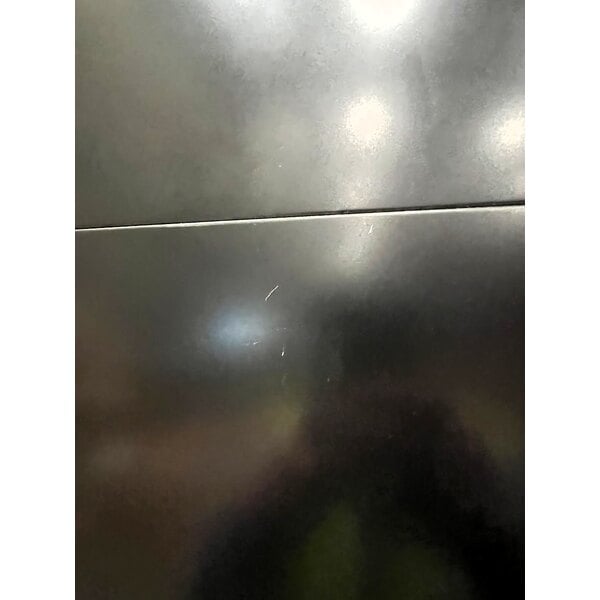 Scratch and Dent True GDM-35F-HC~TSL01 39 1/2" Black Glass Door Merchandiser Freezer with LED Lighting