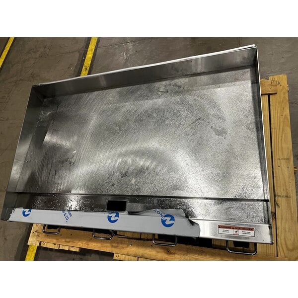 Scratch and Dent Wolf by Vulcan AGM48-LP Liquid Propane 48" Heavy-Duty Gas Countertop Griddle with Manual Controls - 108,000 BTU