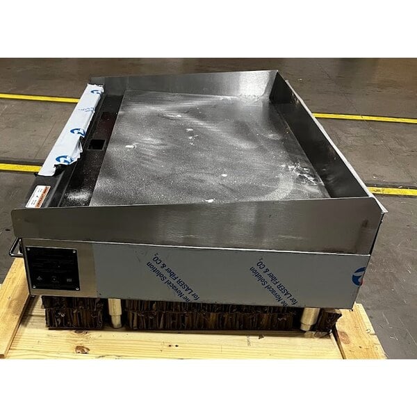 Scratch and Dent Wolf by Vulcan AGM48-LP Liquid Propane 48" Heavy-Duty Gas Countertop Griddle with Manual Controls - 108,000 BTU