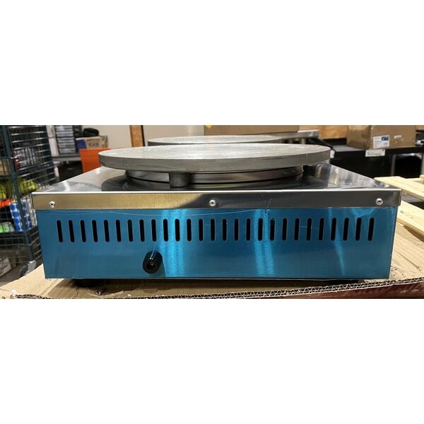 Scratch and Dent Carnival King CM16DBL 16" Dual Steel Crepe Maker - 208/240V
