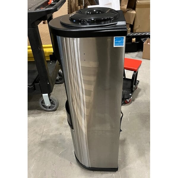 Scratch and Dent Oasis 504559C BTSA1SHS 5 Gallon Artesian Stainless Steel Hot / Cold Top Load Water Cooler