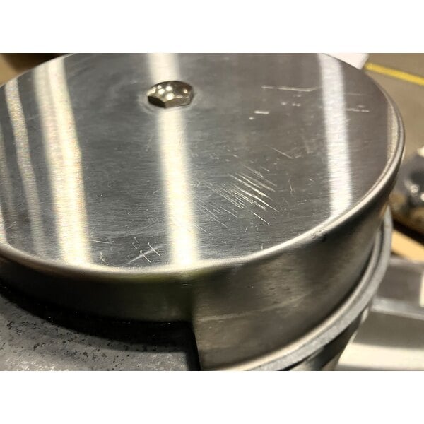 Scratch and Dent Carnival King WBM26DGT Non-Stick Double Belgian Waffle Maker with Digital Timer and Temperature Controls - 120V