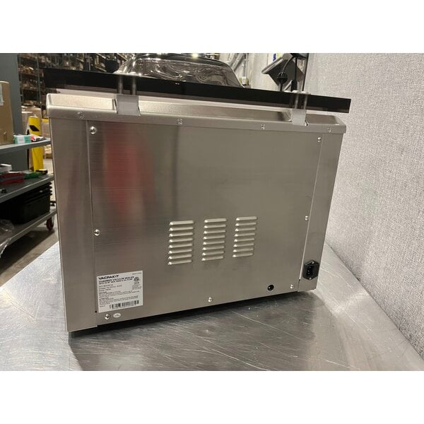 Scratch and Dent VacPak-It VMC32 Chamber Vacuum Packaging Machine with Two 16" Seal Bars and Oil Pump