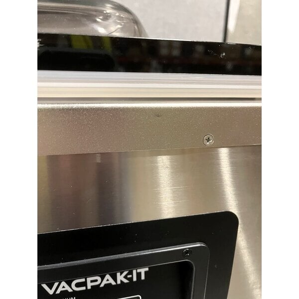 Scratch and Dent VacPak-It VMC32 Chamber Vacuum Packaging Machine with Two 16" Seal Bars and Oil Pump