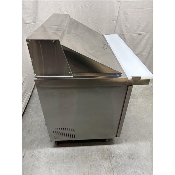 Scratch and Dent Avantco APT-48M-HC 47" 2 Door Mega Top Refrigerated Sandwich Prep Table