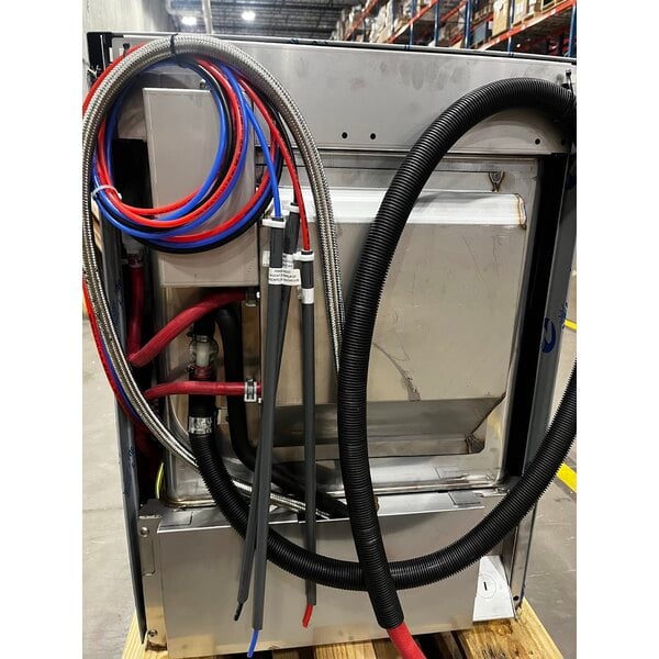 Scratch and Dent Hobart LXNR-5 Advansys High Temperature Undercounter Dishwasher with Energy Recovery - 208-240V, 3 Phase