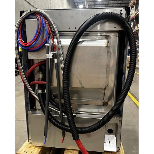 Scratch and Dent Hobart LXNR-5 Advansys High Temperature Undercounter Dishwasher with Energy Recovery - 208-240V, 3 Phase