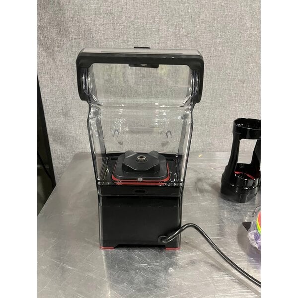 Scratch and Dent Blendtec SNBS2C2901-B1K Stealth 895 3.8 hp Nitro Blender with Sound Enclosure and Jarless Blending - 120V
