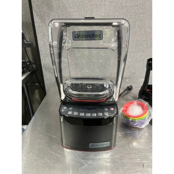 Scratch and Dent Blendtec SNBS2C2901-B1K Stealth 895 3.8 hp Nitro Blender with Sound Enclosure and Jarless Blending - 120V