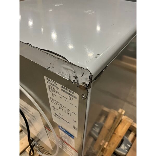 Scratch and Dent Scotsman UN0815AX-1 15" Air-Cooled Undercounter Nugget Ice Machine with 36 lb. Bin