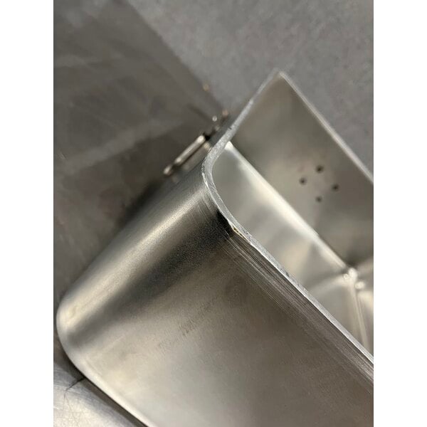 Scratch and Dent Vollrath 68391 Wear-Ever 42 Qt. Aluminum Roasting Pan with Handles - 20 7/8" x 17 3/8" x 7"