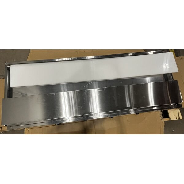 Scratch and Dent Avantco STE-4SH Four Pan Open Well Electric Steam Table with Undershelf - 208/240V, 3000W