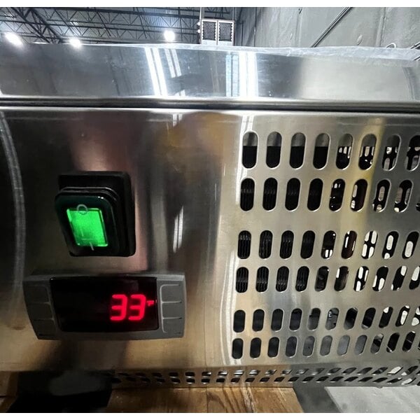 Scratch and Dent Arctic Air ACP55 55" Refrigerated Countertop Condiment Prep Station