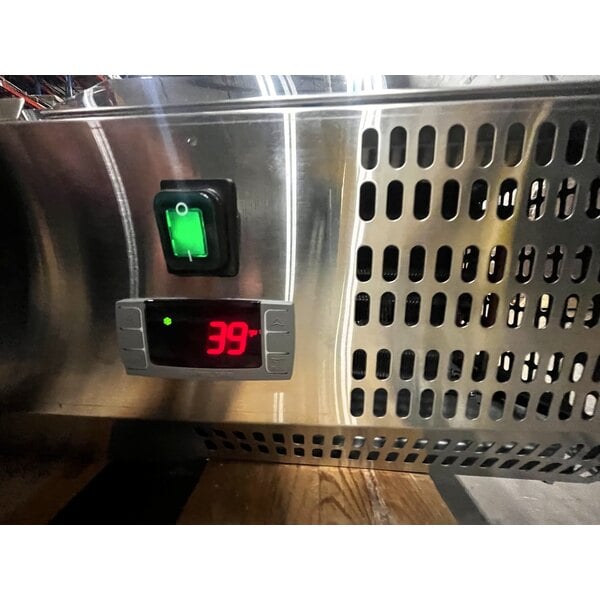 Scratch and Dent Arctic Air ACP55 55" Refrigerated Countertop Condiment Prep Station