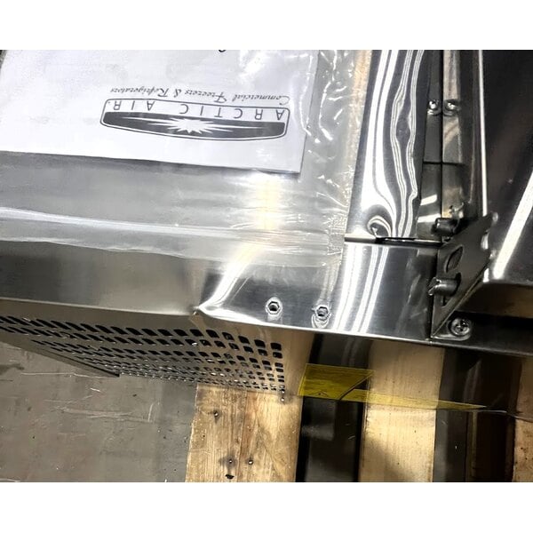 Scratch and Dent Arctic Air ACP55 55" Refrigerated Countertop Condiment Prep Station