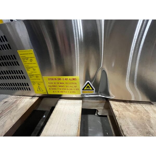 Scratch and Dent Arctic Air ACP55 55" Refrigerated Countertop Condiment Prep Station