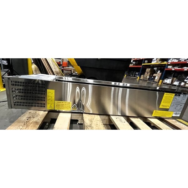 Scratch and Dent Arctic Air ACP55 55" Refrigerated Countertop Condiment Prep Station