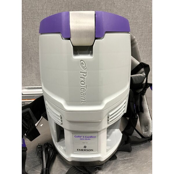 Scratch and Dent ProTeam GoFit® 3 107777 8.0 Ah 3 Qt. Cordless Backpack Vacuum with 106502 AviationVac Kit