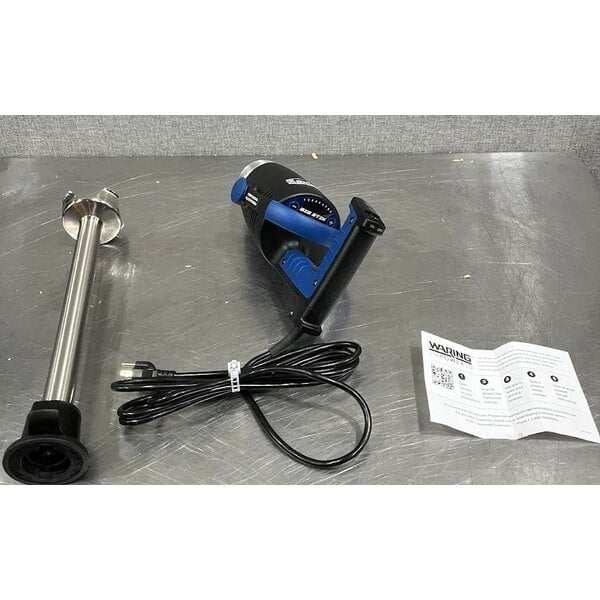 Scratch and Dent Waring WSB600X Big Stik EvolutionX 16" Electric Variable-Speed Heavy-Duty Immersion Blender - 120V, 1 1/2 hp