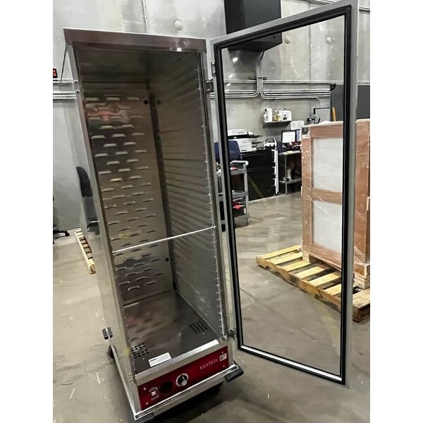 Scratch and Dent Avantco HEAT-1836I Full Size Insulated Heated Holding Cabinet with Clear Door - 120V