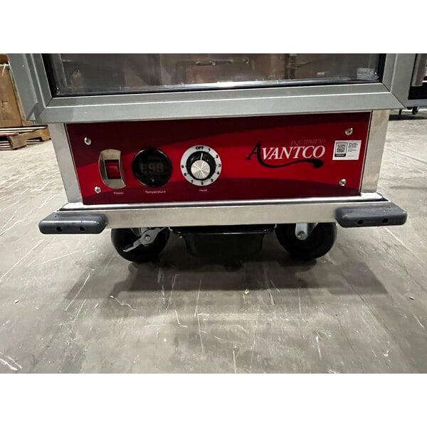 Scratch and Dent Avantco HEAT-1836I Full Size Insulated Heated Holding Cabinet with Clear Door - 120V