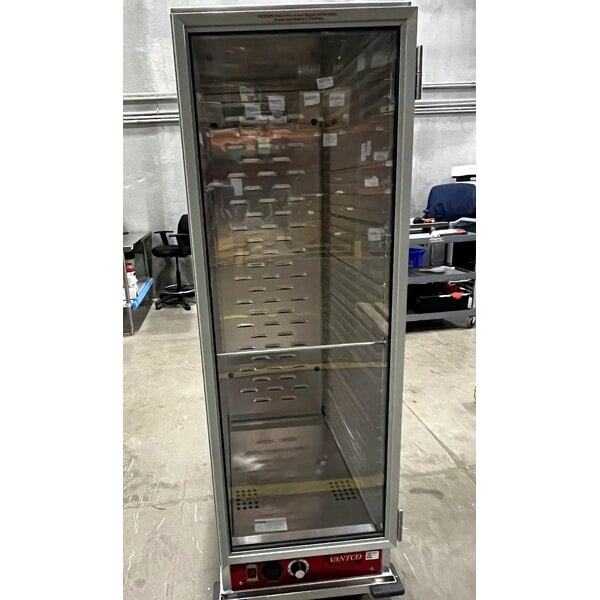 Scratch and Dent Avantco HEAT-1836I Full Size Insulated Heated Holding Cabinet with Clear Door - 120V