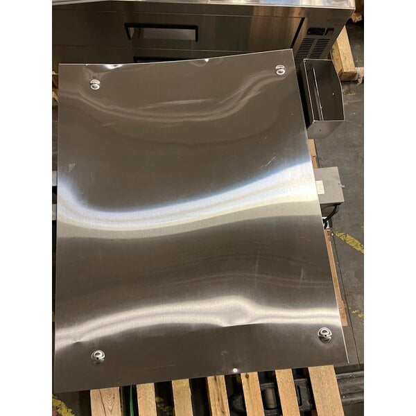 Scratch and Dent Cooking Performance Group FGC-100-N Single Deck Standard Depth Full Size Natural Gas Convection Oven with Legs - 54,000 BTU