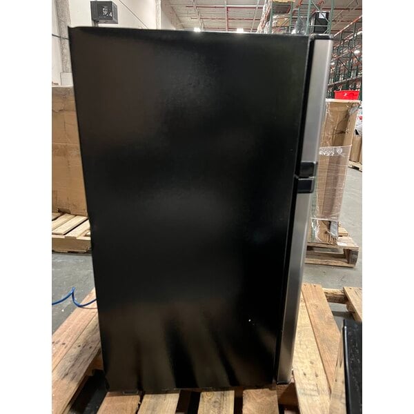 Scratch and Dent Danby 3.1MF7-7B1S MicroFridge 3.1 Cu. Ft. Stainless Steel Solid Two Door Reach-In Refrigerator / Freezer with Microwave