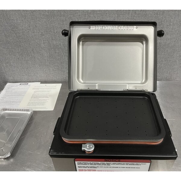 Scratch and Dent Nemco 6625B Fresh-O-Matic Countertop Rethermalizer and Tortilla / Portion Steamer - 120V
