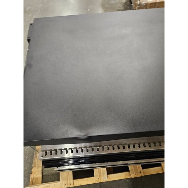 Scratch and Dent ServIt OAM-138D 48" Full Service Slanted 2-Shelf Countertop Heated Display Merchandiser - 1860W, 120V
