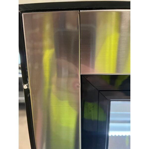 Scratch and Dent Avantco BCFD-72 70 7/8" Black Square Dry Bakery Display Case with LED Lighting