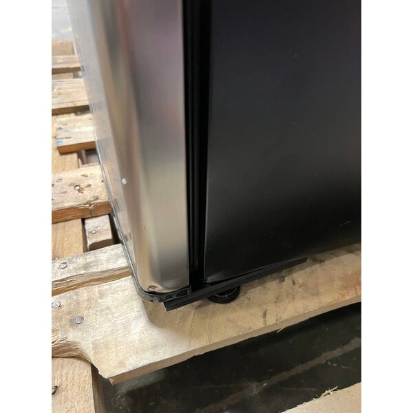 Scratch and Dent Danby DAR044A4BSLDD Designer 4.4 Cu. Ft. Stainless Steel Solid Door Reach-In Refrigerator