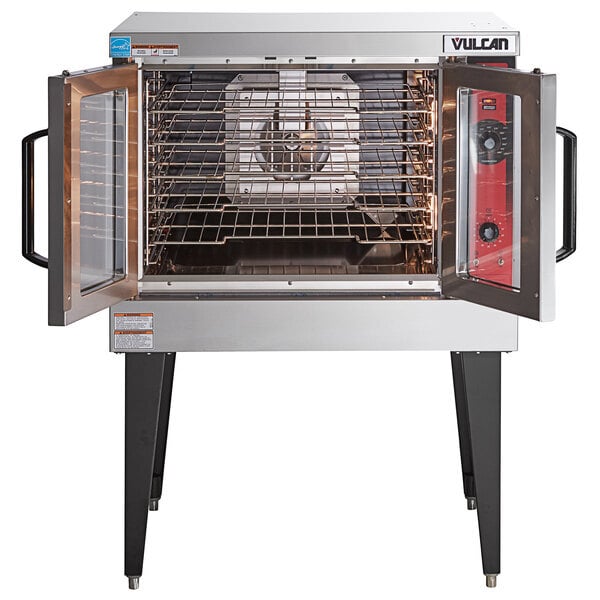 Scratch and Dent Vulcan VC4ED-12D1 Single Deck Full Size Electric Convection Oven - 240V, 12.5 kW