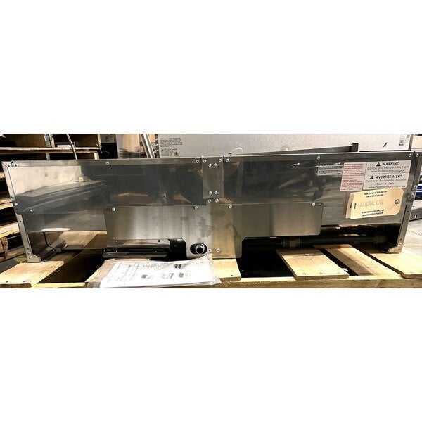 Scratch and Dent Garland GTBG48-AR48 Natural Gas 48" Radiant Charbroiler with Adjustable Grates - 144,000 BTU