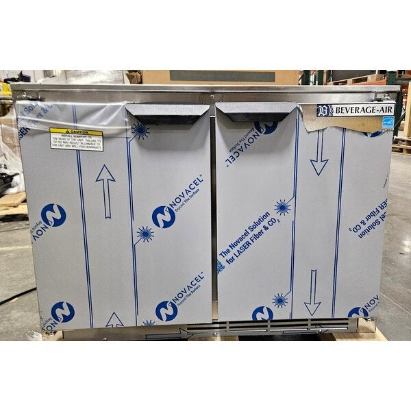 Scratch and Dent Beverage-Air UCR34HC 34" Shallow Depth Low Profile Undercounter Refrigerator